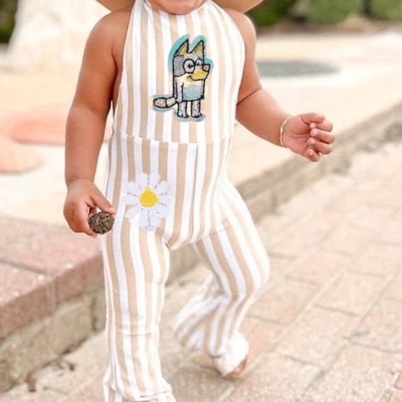 Bluey Jumpsuit Smash Bluey Birthday Bluey Outfit Bluey Clothes Bluey Romper - Picture 1 of 6